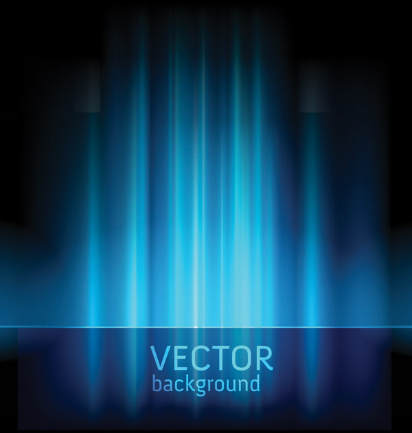 free vector Blue light vector background