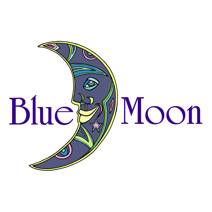 free vector Blue moon
