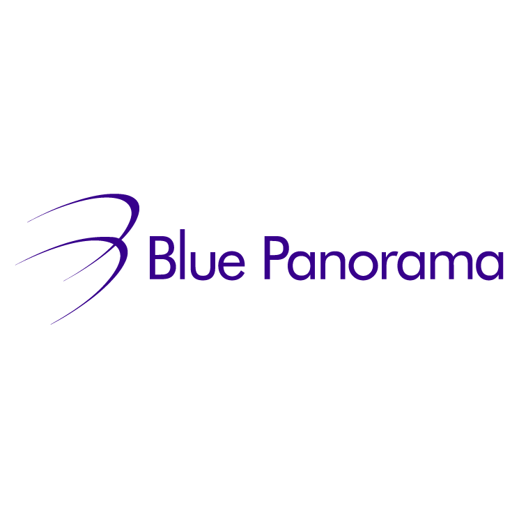 free vector Blue panorama