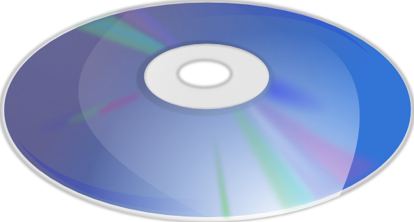 free vector Blue Ray Disk clip art