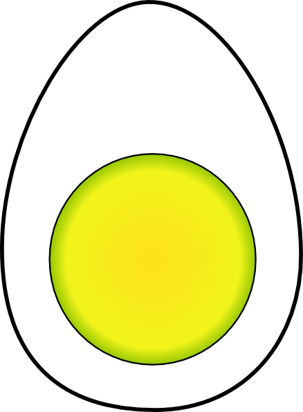 free vector Boiled Egg clip art