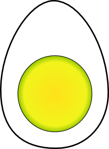 free vector Boiled Egg clip art