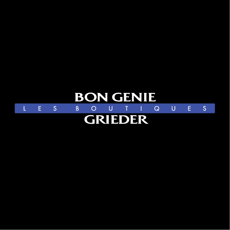 free vector Bon genie grieder