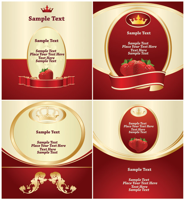 free vector Bottle label affixed vector