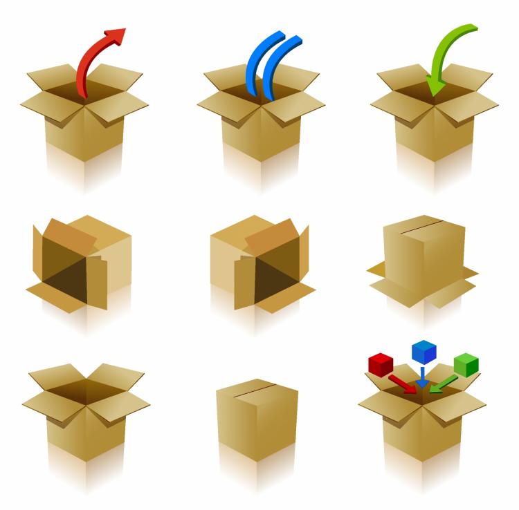 Download Box icons (133143) Free AI, EPS Download / 4 Vector