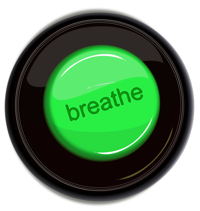 free vector Breathe icon button