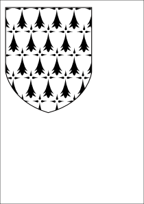 free vector Bretagne Coat Of Arms clip art