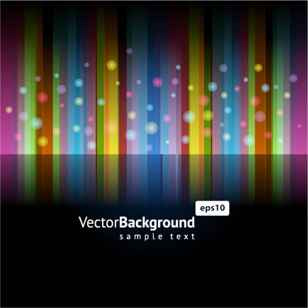 free vector Bright background of the stars and snowflakes vector