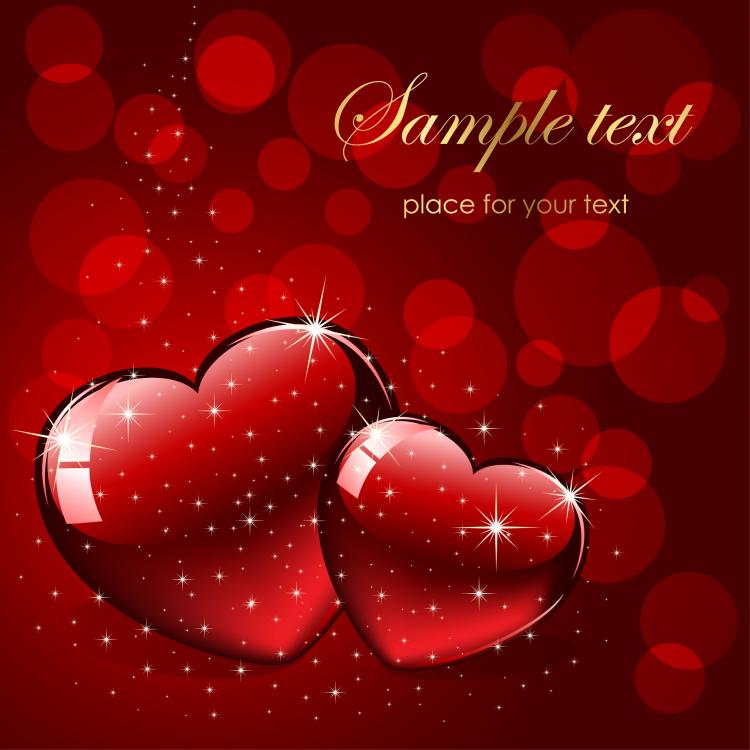 Bright love (3215) Free EPS Download / 4 Vector