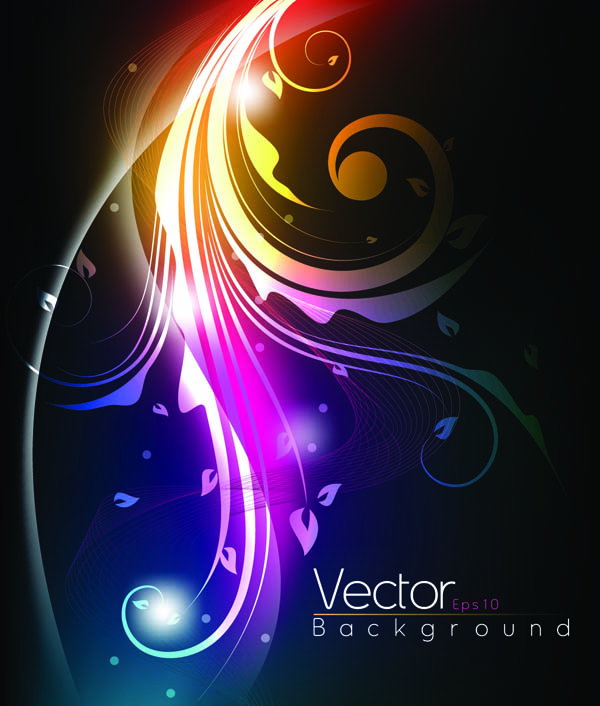 free vector Brilliant illustration background pattern vector