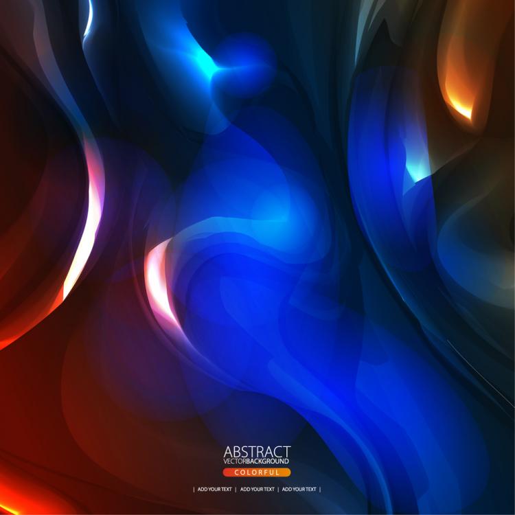 free vector Brilliant sense of science and technology background 04 vector