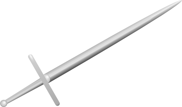 free vector Broad Sword clip art