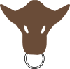 free vector Bull Head clip art