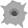 free vector Bullet Hole clip art
