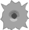 free vector Bullet Hole clip art