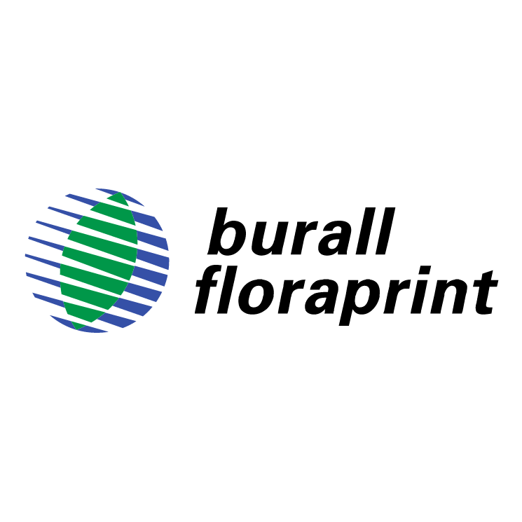 free vector Burall floraprint