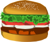 free vector Burger clip art