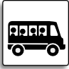 free vector Bus Icon For Use With Signs Or Buttons clip art