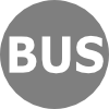 free vector Bus Logo Grau clip art