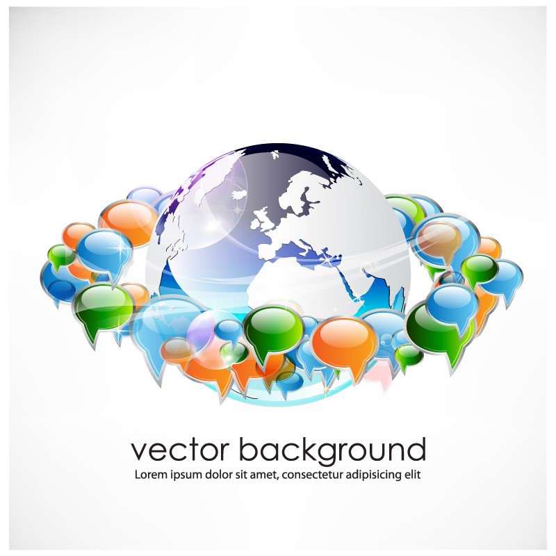 free vector Business concept dialog trend vector 2