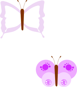 free vector Butterfly  clip art