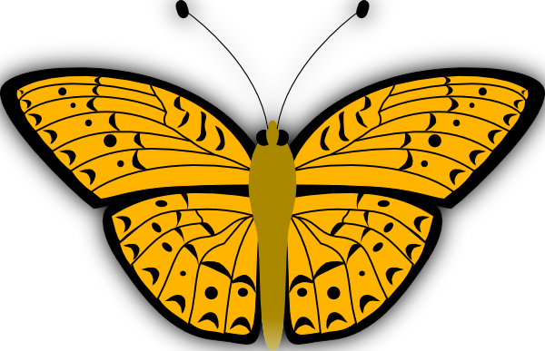 free vector Butterfly clip art