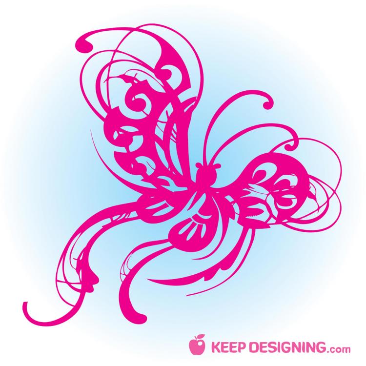 Download Butterfly (10412) Free AI, EPS, SVG Download / 4 Vector