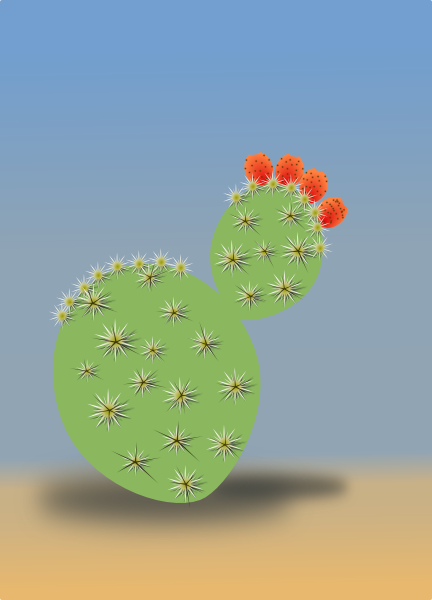 free vector Cactus Plant clip art