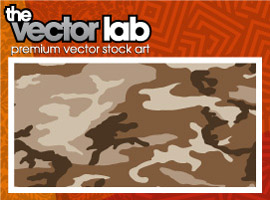 free vector Camouflage Vector Pattern