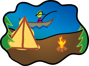 free vector Camping clip art