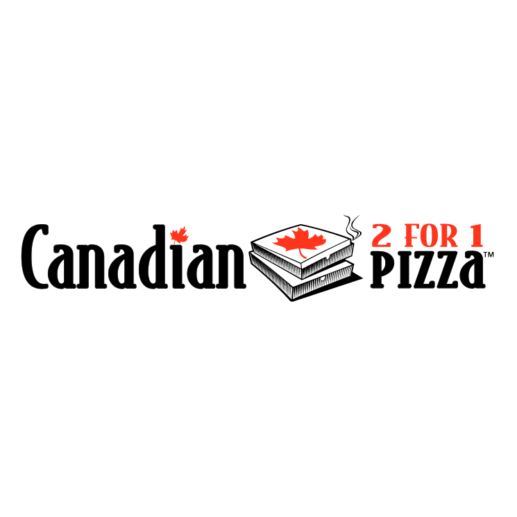 free vector Canadian 2 for 1 pizza