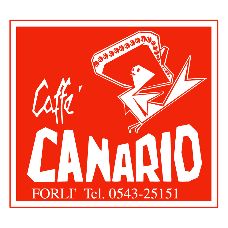 free vector Canario caffe