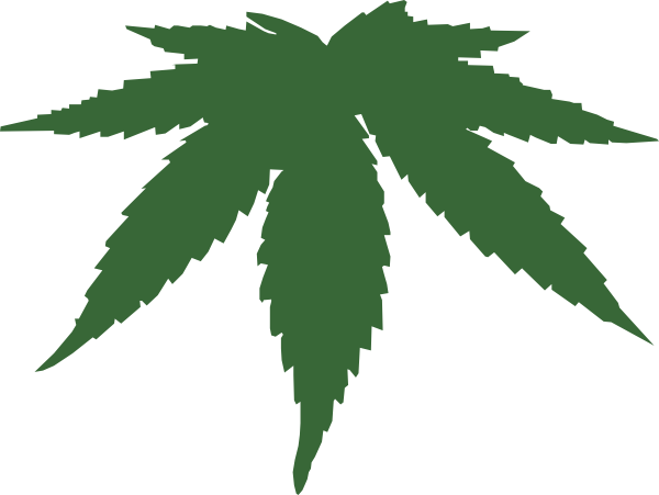 free vector Cannabis Leaf clip art