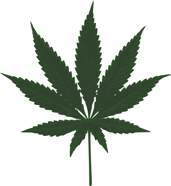 free vector Cannabis Leafs clip art