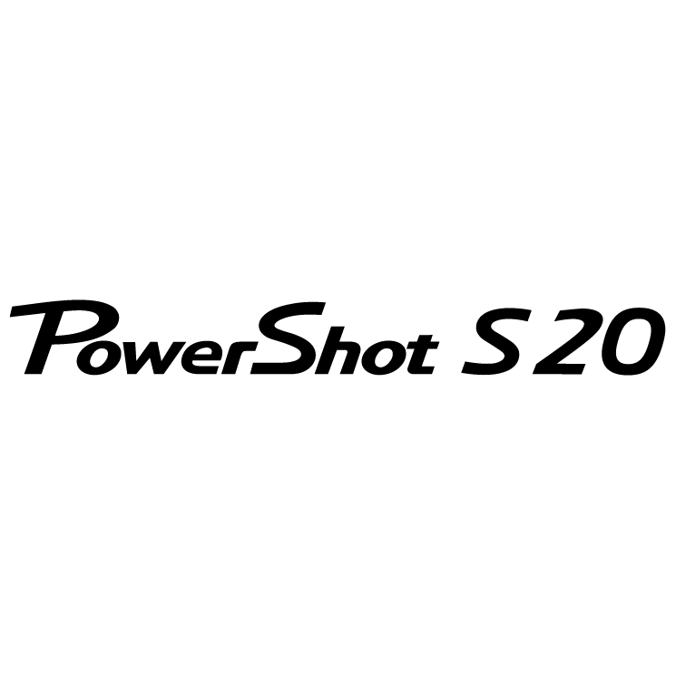 free vector Canon powershot s20