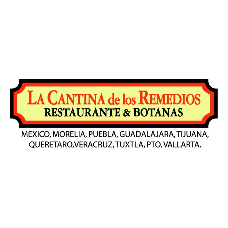 free vector Cantina de los remedios