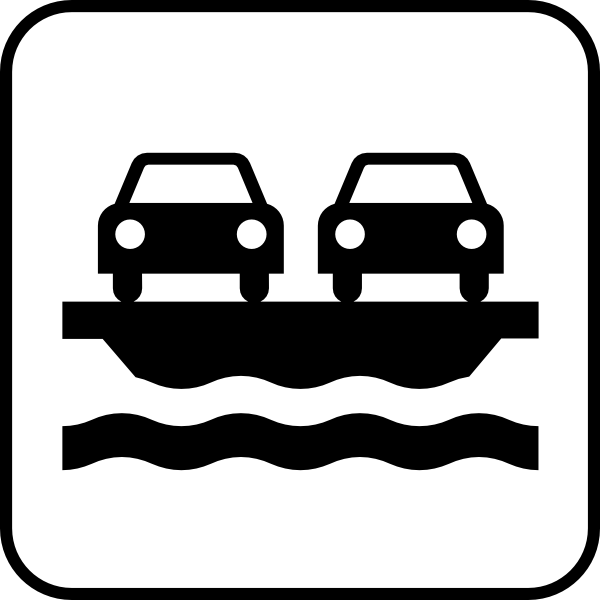free vector Car Ferry clip art