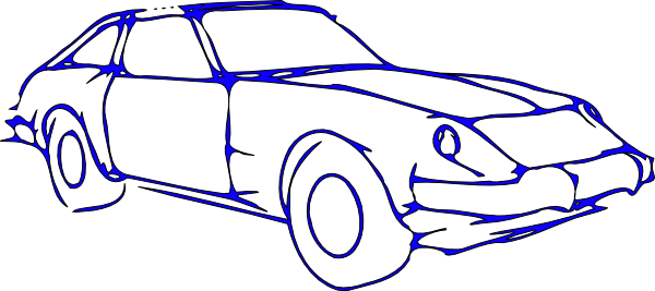 free vector Car Outline clip art