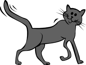 free vector Cartoon Cat clip art