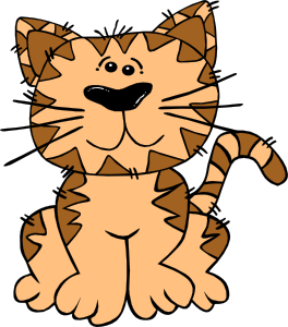 free vector Cartoon Cat Sitting clip art