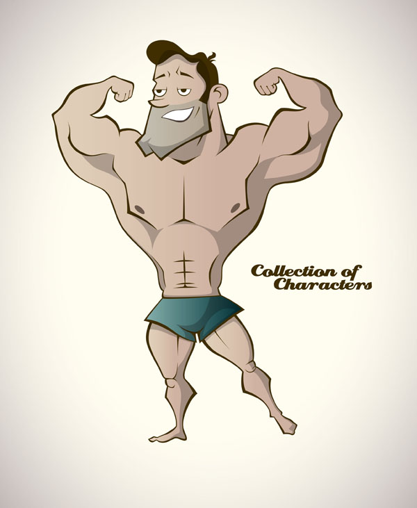 free vector Cartoon character vector