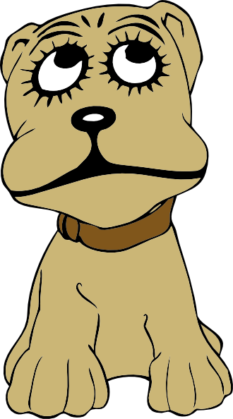 Download Cartoon Dog clip art (118999) Free SVG Download / 4 Vector