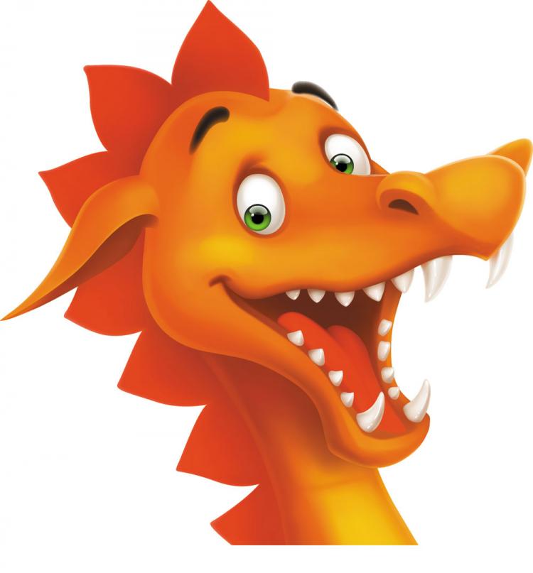 free vector Cartoon dragon image 05 vector