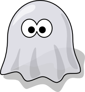 free vector Cartoon Ghost clip art