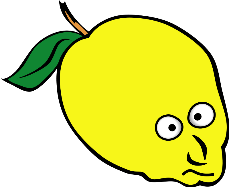 free vector Cartoon lemon