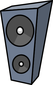 free vector Cartoon Speaker clip art