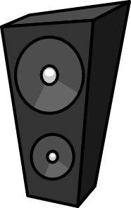 free vector Cartoon Speaker clip art