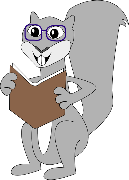 free vector Cartoon Squirrel clip art