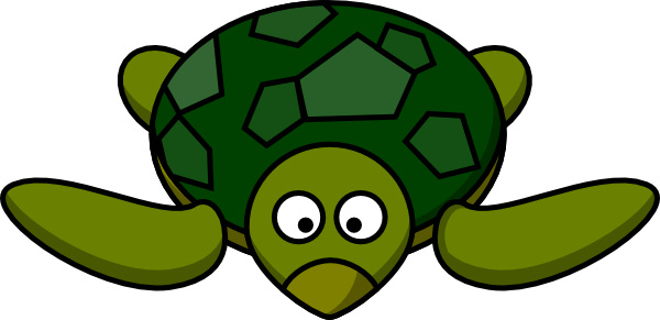 free vector Cartoon Turtle clip art