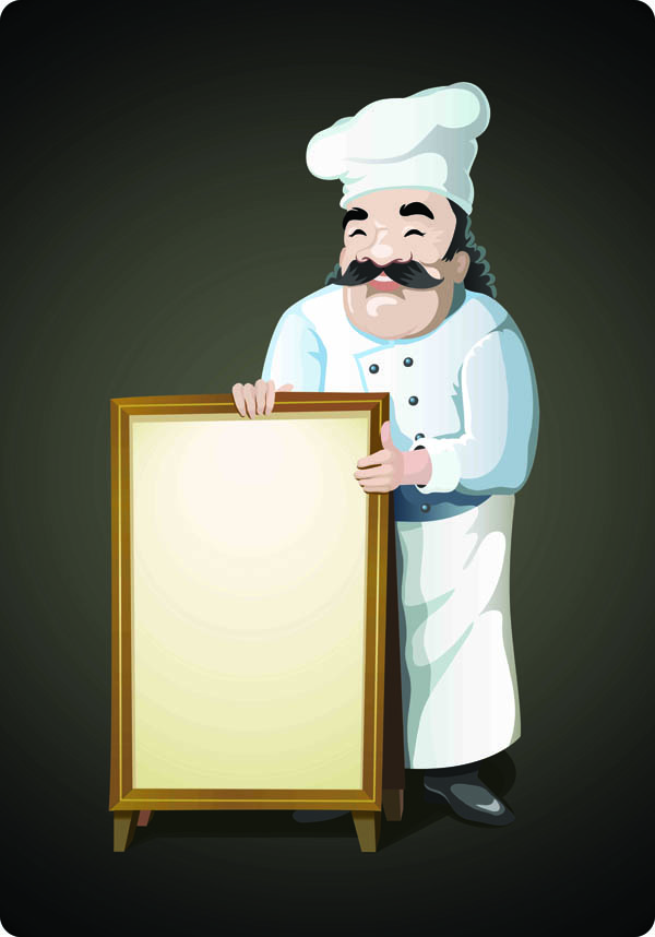 Cartoon Waiter 94471 Free Eps Download 4 Vector